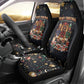 Black Nutcracker Family Christmas Car Seat Cover African American Noel Wrapped In Drip