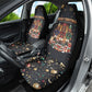 Black Nutcracker Family Christmas Car Seat Cover African American Noel Wrapped In Drip