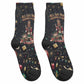 Black Nutcracker Family Christmas Crew Socks African American Noel Wrapped In Drip