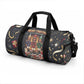 Black Nutcracker Family Christmas Duffle Bag African American Noel Wrapped In Drip