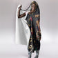 Black Nutcracker Family Christmas Hooded Blanket African American Noel Wrapped In Drip