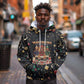 Black Nutcracker Family Christmas Hoodie African American Noel Wrapped In Drip