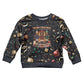 Black Nutcracker Family Christmas Kid Ugly Christmas Sweater African American Noel Wrapped In Drip