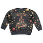 Black Nutcracker Family Christmas Kid Ugly Christmas Sweater African American Noel Wrapped In Drip