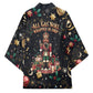 Black Nutcracker Family Christmas Kimono African American Noel Wrapped In Drip
