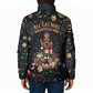 Black Nutcracker Family Christmas Padded Jacket African American Noel Wrapped In Drip