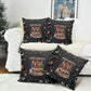 Black Nutcracker Family Christmas Pillow Cover African American Noel Wrapped In Drip
