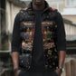 Black Nutcracker Family Christmas Sleeveless Puffer Jacket African American Noel Wrapped In Drip