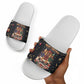 Black Nutcracker Family Christmas Slide Sandals African American Noel Wrapped In Drip