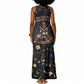 Black Nutcracker Family Christmas Tank Maxi Dress African American Noel Wrapped In Drip
