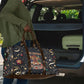 Black Nutcracker Family Christmas Travel Bag African American Noel Wrapped In Drip