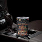 Black Nutcracker Family Christmas Tumbler Cup African American Noel Wrapped In Drip