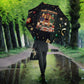 Black Nutcracker Family Christmas Umbrella African American Noel Wrapped In Drip