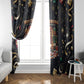 Black Nutcracker Family Christmas Window Curtain African American Noel Wrapped In Drip