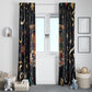 Black Nutcracker Family Christmas Window Curtain African American Noel Wrapped In Drip