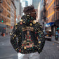 Black Nutcracker Family Christmas Zip Hoodie African American Noel Wrapped In Drip