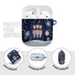 Black Nutcracker Magic Christmas AirPods Case African American Pastel Snowflake Winter