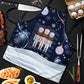 Black Nutcracker Magic Christmas Apron African American Pastel Snowflake Winter