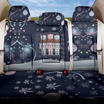Black Nutcracker Magic Christmas Back Car Seat Cover African American Pastel Snowflake Winter