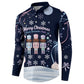 Black Nutcracker Magic Christmas Button Sweatshirt African American Pastel Snowflake Winter