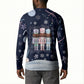 Black Nutcracker Magic Christmas Button Sweatshirt African American Pastel Snowflake Winter