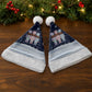 Black Nutcracker Magic Christmas Santa Hat African American Pastel Snowflake Winter