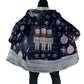 Black Nutcracker Magic Christmas Cloak African American Pastel Snowflake Winter
