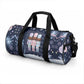 Black Nutcracker Magic Christmas Duffle Bag African American Pastel Snowflake Winter