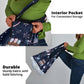 Black Nutcracker Magic Christmas Grocery Bag African American Pastel Snowflake Winter