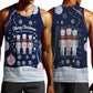 Black Nutcracker Magic Christmas Men Tank Top African American Pastel Snowflake Winter