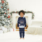 Black Nutcracker Magic Christmas Pajama Set African American Pastel Snowflake Winter