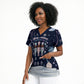 Black Nutcracker Magic Christmas Scrub Top African American Pastel Snowflake Winter