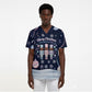 Black Nutcracker Magic Christmas Scrub Top African American Pastel Snowflake Winter