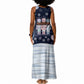Black Nutcracker Magic Christmas Tank Maxi Dress African American Pastel Snowflake Winter