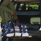 Black Nutcracker Magic Christmas Travel Bag African American Pastel Snowflake Winter