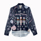 Black Nutcracker Magic Christmas Women Casual Shirt African American Pastel Snowflake Winter