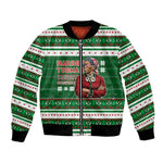 Harriet Tubman Christmas Bomber Jacket Pattern African American