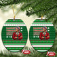 Harriet Tubman Christmas Ceramic Ornament Pattern African American