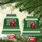 Harriet Tubman Christmas Ceramic Ornament Pattern African American