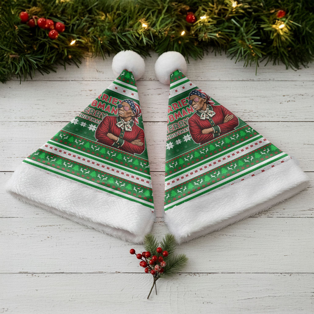 Harriet Tubman Christmas Santa Hat Pattern African American
