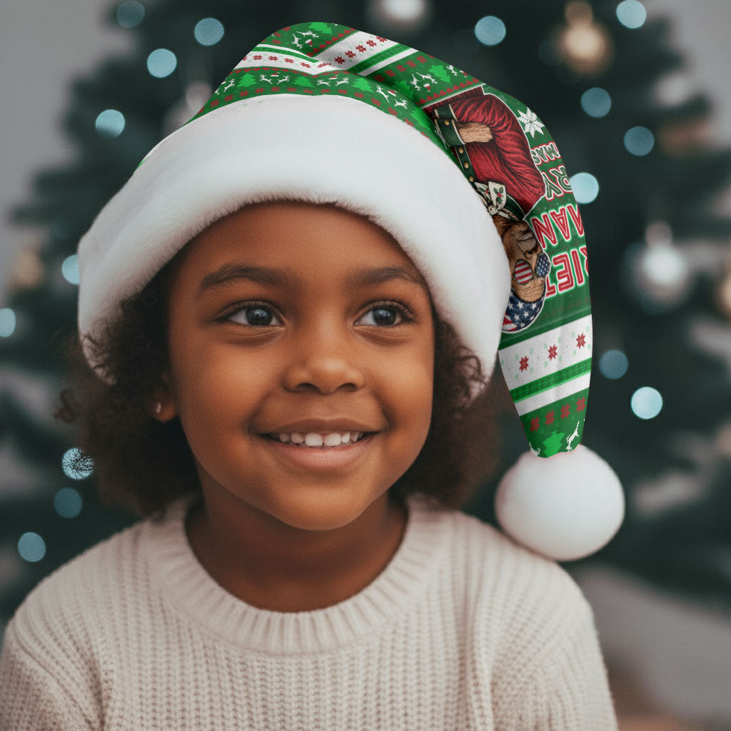 Harriet Tubman Christmas Santa Hat Pattern African American