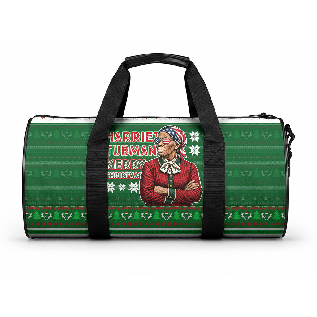 Harriet Tubman Christmas Duffle Bag Pattern African American