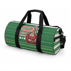 Harriet Tubman Christmas Duffle Bag Pattern African American