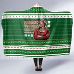 Harriet Tubman Christmas Hooded Blanket Pattern African American