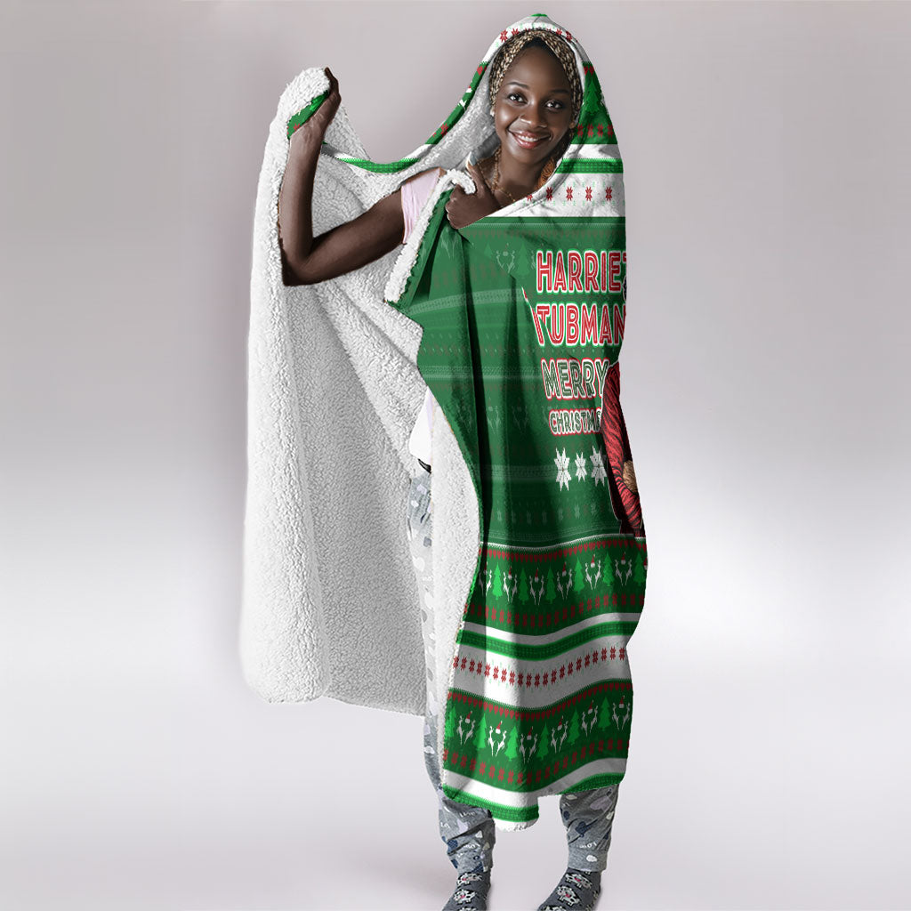 Harriet Tubman Christmas Hooded Blanket Pattern African American