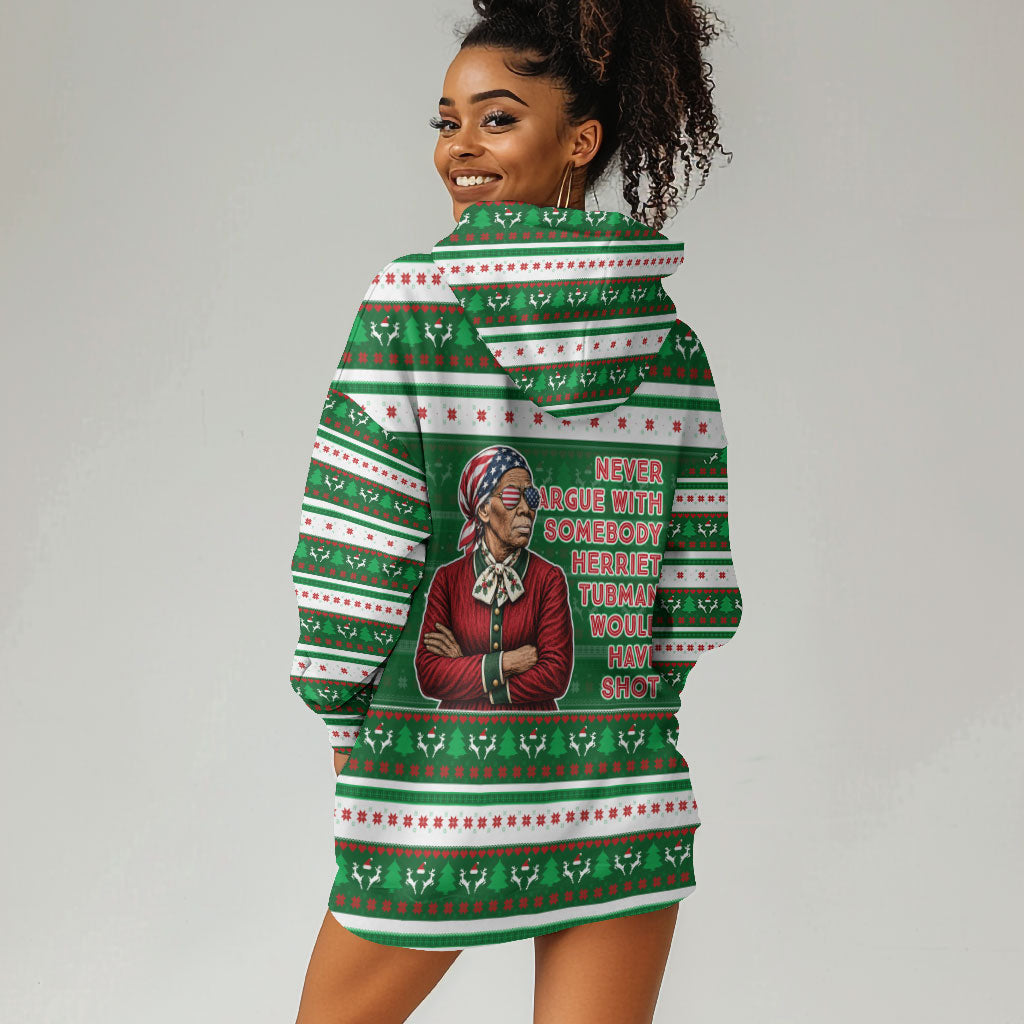 Harriet Tubman Christmas Hoodie Dress Pattern African American