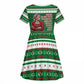 Harriet Tubman Christmas Kid Short Sleeve Dress Pattern African American