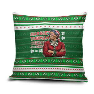 Harriet Tubman Christmas Pillow Cover Pattern African American