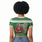Harriet Tubman Christmas Raglan Cropped T shirt Pattern African American