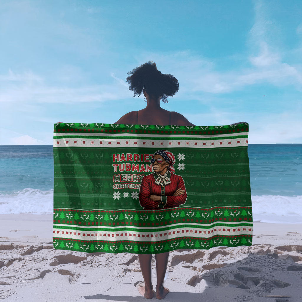 Harriet Tubman Christmas Sarong Pattern African American